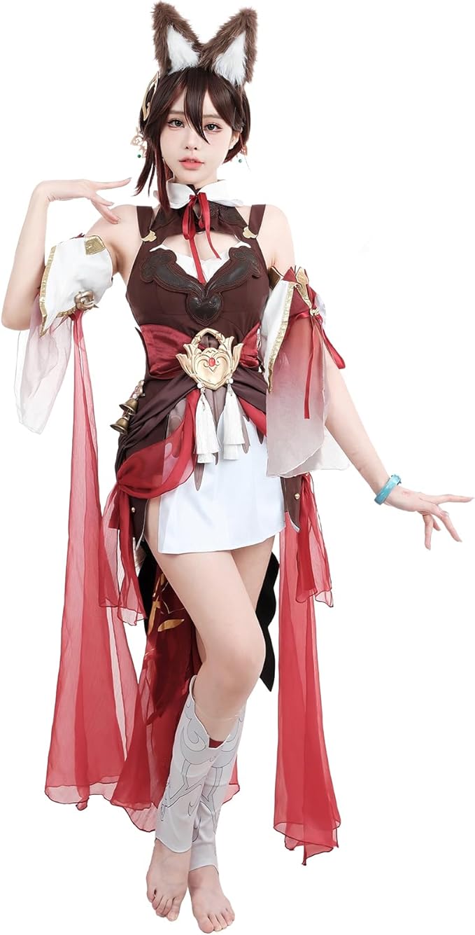 lsyyskb 女式星轨角色扮演服装 honkai 游戏人物角色扮演套装